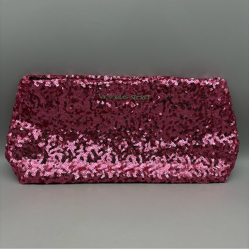 Victoria’s Secret Pink Sequin Clutch - Purse‎